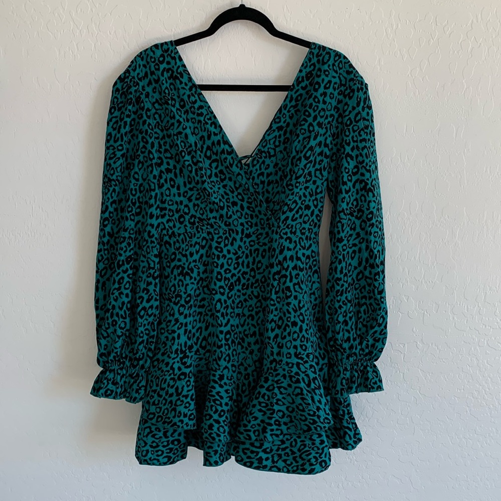 Leopard Print Mini Dress from Double Crazy